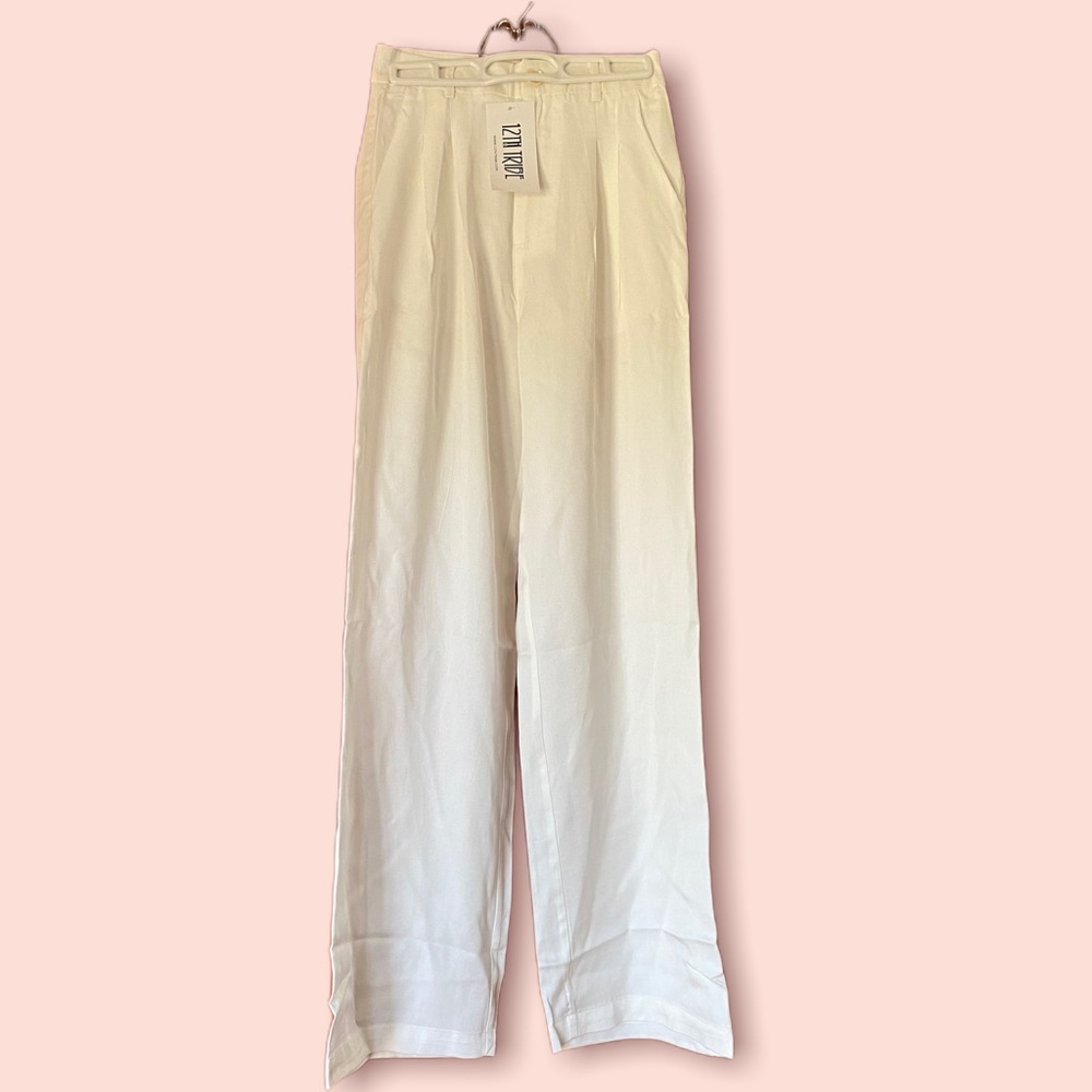 12th Tribe Lyocell jaxon White Pants